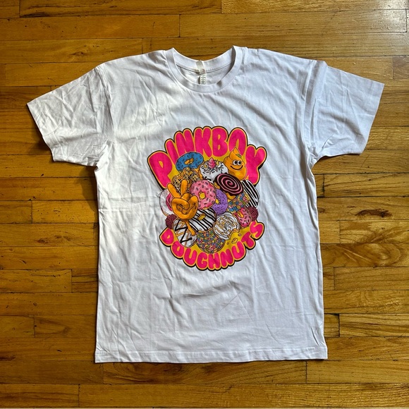 Pinkbox doughnuts 2024 t shirt NWOT - Picture 2 of 5